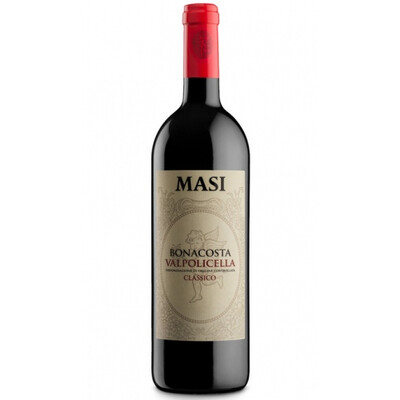 Червено вино Бонакоста Валполичела Класико ДОК 2020 г. 0,75 л. Мази Италия