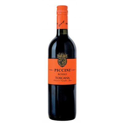 Червено вино Ориндж Лейбъл Тоскана ИГТ 2019 г. 0,75 л. Пичини, Италия