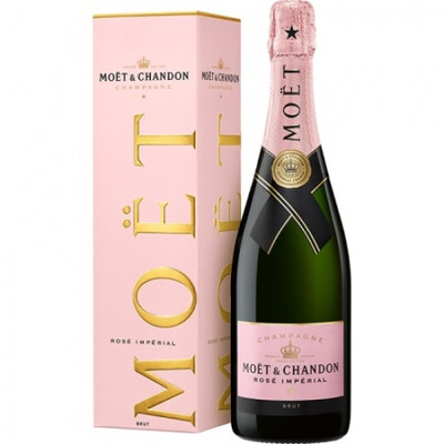 Шампанско Моет Шандон Розе Империал Брут 0,75л. Картонена Кутия