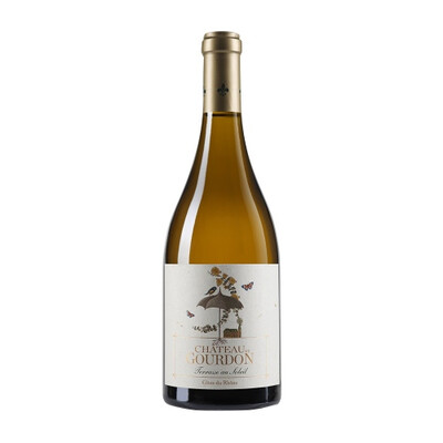 Бяло вино Терас о Солей Кот дьо Рон АОК 2019г. 0,75л. шато Гурдон ~ Франция