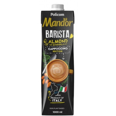 Бадемова напитка Мандор Бариста 1,0л. Италия