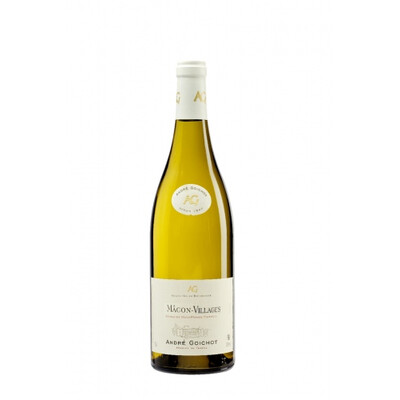 Бяло вино Макон-Вилаж Вин дьо Бургун 2020г. 0,75л. Мезон Андре Гоашо ~ Франция