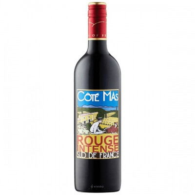 червено вино Сира и Гренаш Руж дю Миди Пей ДОК 2020г. 0,75л. Коте Мас , Франция