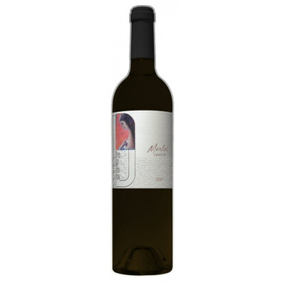 Червено вино Мерло Ризърв 2020г. 0,75л. Винарска изба Драгошинов ~ България