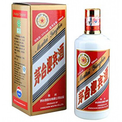 спиртна напитка Байджу Маутай Ингбин 0,50л. кутия, Китай