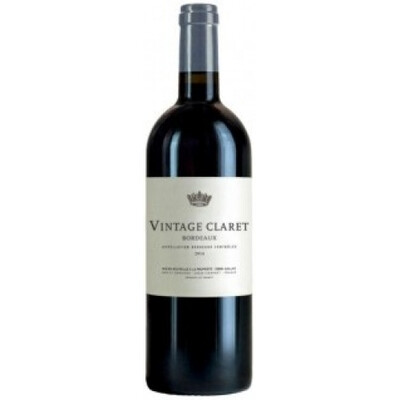 Червено вино Винтидж Кларет Бордо 2020г. 0,75л. шато Тесие ~ Франция