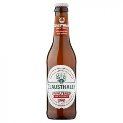 Безалкохолна бира Клаусталер Нефилтрирана 0,33л. ~ Германия * 0,4% алк.с-е ~еднократна употреба