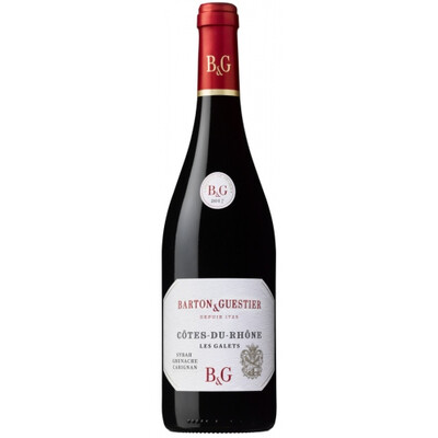 Червено вино Ле Гале Кот дьо Рон 2021г. 0,75л. Бартон е Гетие, Рона ~ Франция