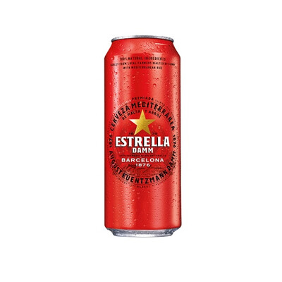 бира Естрела 0,50л. кен, Испания