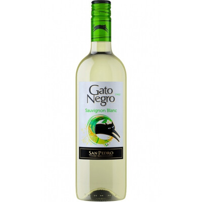 Бяло вино Совиньон Блан Гато Негро 2022г. 0,75л. Сан Педро ~ Чили