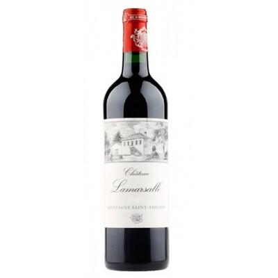 Био червено вино Шато Ламарсал Монтан Сант Емилион 2019г. 0,75л. ~Бордо ~ Франция