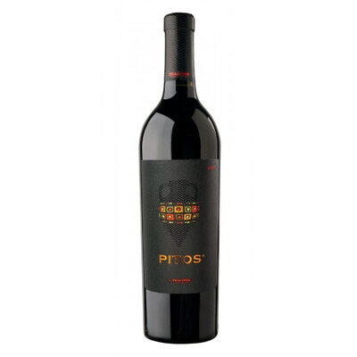 Червено вино Мерло,Каберне Совиньон и Рубин Питос 2013г. 0,75л. Винарска изба Драгомир ~ България