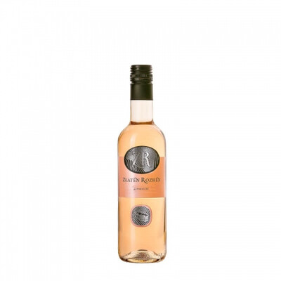 Rose wine from Shiroka Melnishka Loza and Murvedr 41 parallel PGI Trakiyska Nizina 2023. 0.375 l. Zlaten Rozhen
