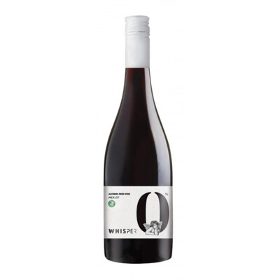 Безалкохолно червено вино Мерло Уиспър Зиро 0,75л. бутилирано от Карл Юнг Германия за Домейн Бойар
