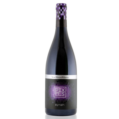 Червено вино Сира Пикселс 2020г. 0,75л. Винарна Ню Блуум ~ България