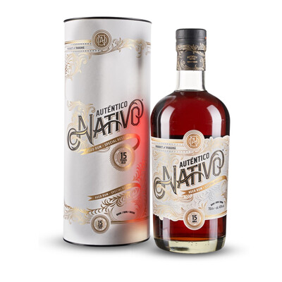 Autentico Nativo 15 Years Old Aged Rum Special Reserve 0.70