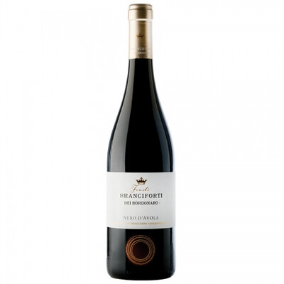 Червено вино Неро д'Авола Тере Сичилиане ИГТ 2020г. 0,75л. Феуди Бранчифорти деи Бордонаро