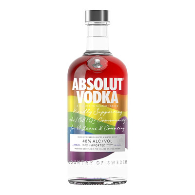 Vodka Absolut Rainbow Limited Edition 0.70