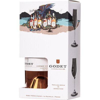 Godet VS Classic Gift Set With 2 Glasses 0.70