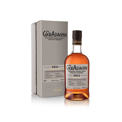 GlenAllachie Single Cask 11 Years Old Ruby Port Pipe 7448-2011