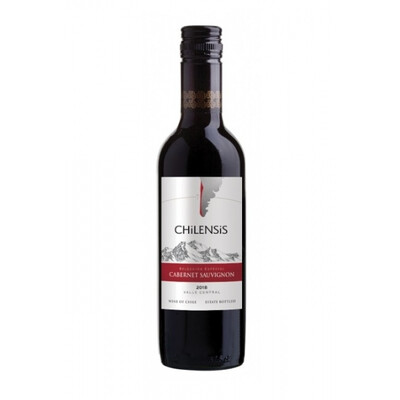 Червено вино Каберне Совиньон Чиленсис 2022г. 0,375л. Чили