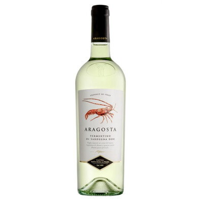 Бяло вино Верментино ди Сардиния Арагоста ДОК 2022г. 0,75л. Санта Мария Ла Палма