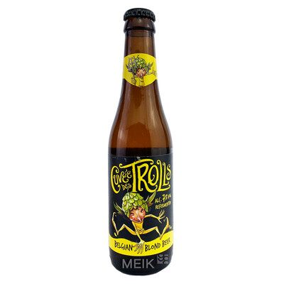 Cuvee des Trolls Belgian Blond beer 0.330