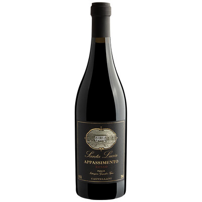 Червено вино Санта Лучия Апасименто Пулия ИГТ 2020г. 0,75л. Кастелани