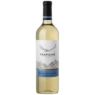 Бяло вино Совиньон Блан Трапиче Винярдс 2022г. 0,75л.