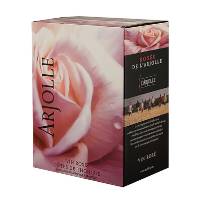 Arjolle Rose Syrah and Grenache bag-in-box 5L