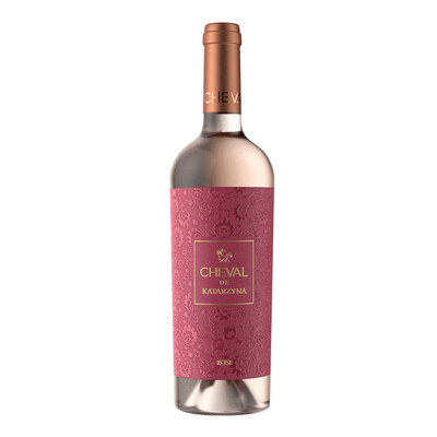 Вино Розе от Каберне Совиньон Шевал де Катаржина 2023г. 0,75л. Катаржина Естейт