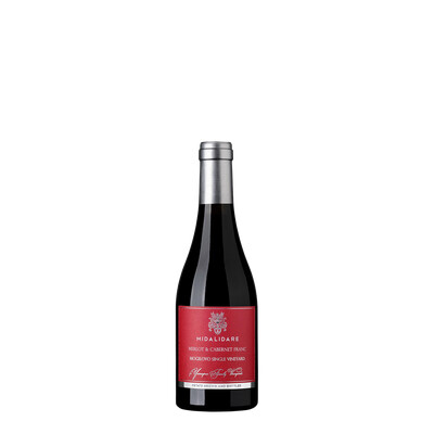 Червено вино Мерло и Каберне Фран 2022г. 0,375л. Мидалидаре Естейт