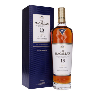 The Macallan 18 Year Old Double Cask 2023 Release 0.70