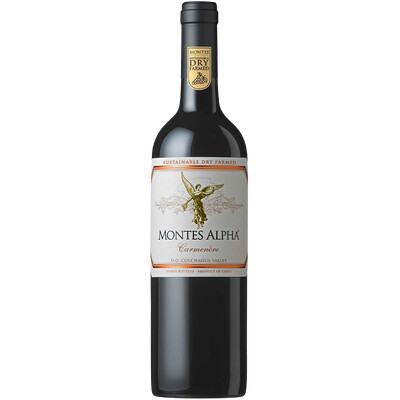 Червено вино Карменер Монтес Алфа 2021г. 0,75л. Виня Монтес