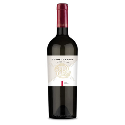 Червено вино Сира и Мерло Принчипеса Лимитид Едишън 2021г. 0,75л. Лавиния Естейт