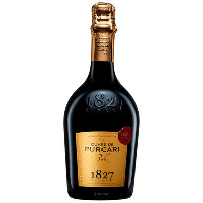 Пенливо вино Кюве де Пуркари Брут 1827 0,75л. Шато Пуркари