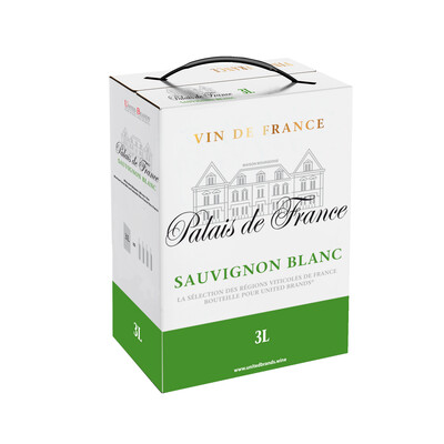 Бяло вино Совиньон Блан Пале ду Франс 3,0л. Франция