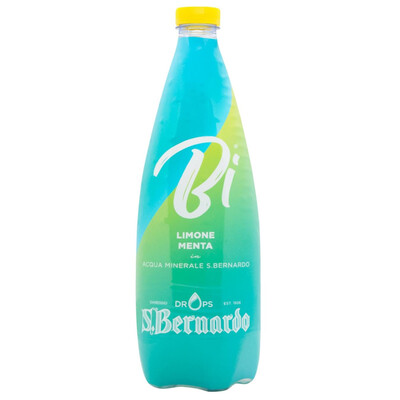 Безалкохолна газирана напитка Би Лимон и Мента 0,75л.PET Сан Бернардо
