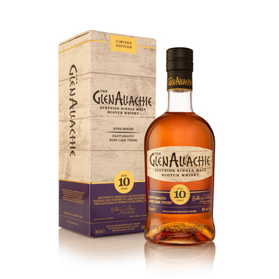 The GlenAllachie 10 YO Grattamacco Wine Cask Finish 0.70