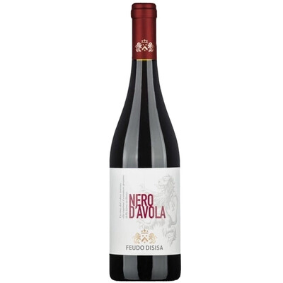 Червено вино Неро д'Авола ИГП 2021г. 0,75л. Феудо Дисиза