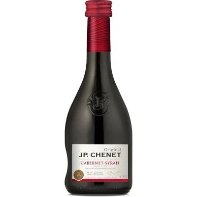 Червено вино Джи Пи Шане Каберне и Шираз 2022г. 0,25л. Франция