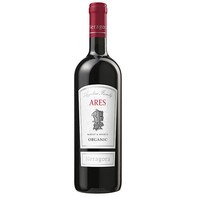 Червено вино Мерло и Мавруд Арес 2019г. 0,75л. Имение Нерагора