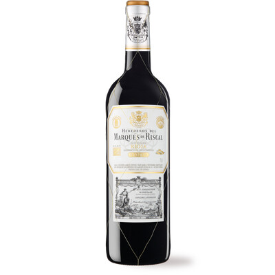 Червено вино Риоха Резерва Маркиз де Рискал 2019г. 0,75л. Испания