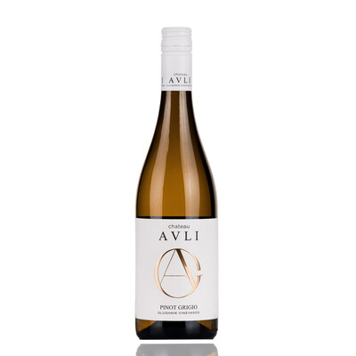 Бяло вино Пино Гриджо Глушник Винярдс 2021г. 0,375л. шато Авли