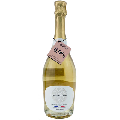 French Bloom White Organic French Bubbly 0 % Alcohol 0.75