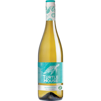 Бяло вино Совиньон Блан Търтл Хаус 2023г. 0,75л. ЮАР