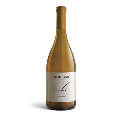 Бяло вино Шардоне G.D. Ланге ДОК 2022г. 0,75л. Кантине Дамилано