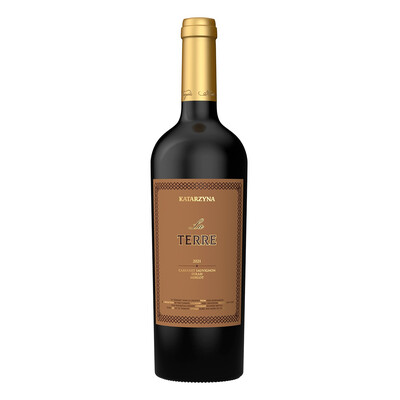 Червено вино Каберне Совиньон, Сира и Мерло Ла Тере 2022г. 0,75л. Катаржина Естейт