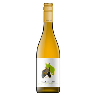 Бяло вино Совиньон Блан и Шардоне Салинас 2023г. 0,75л. Салла Естейт