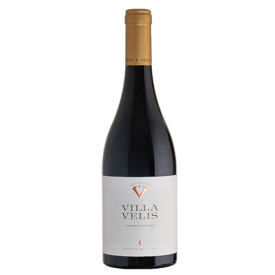 Червено вино Каберне Совиньон 2019г. 0,75л. Вила Велис